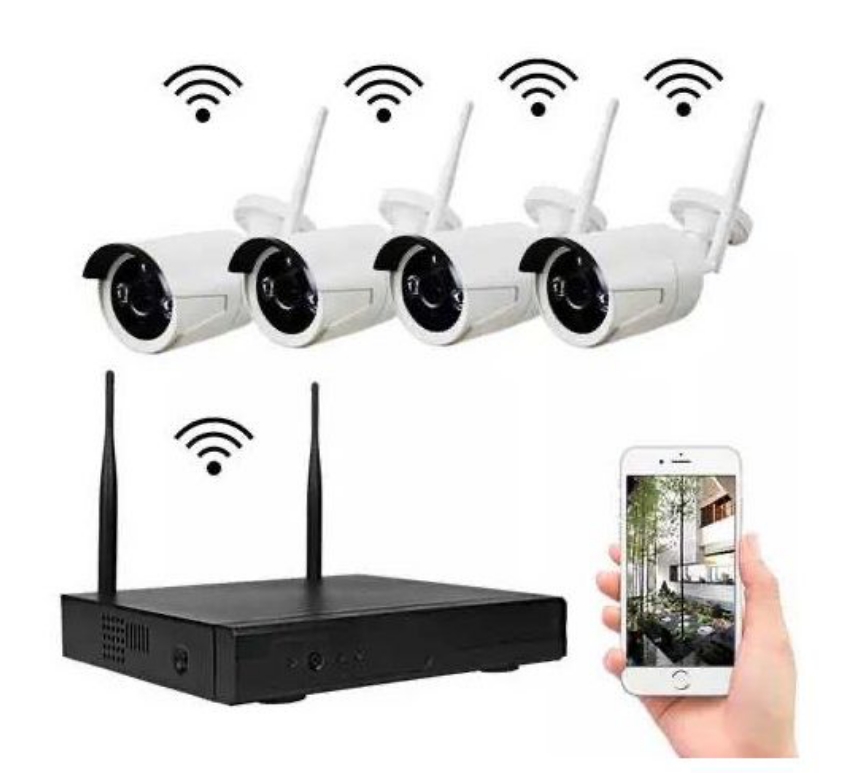 CAMÉRAS VIDÉOSURVEILLANCE WIFI (SANS FIL) + ENREGISTREUR